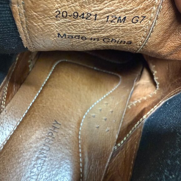Johnston & Murphy Mens Black Leather Chelsea Boots Size 12M main image 7